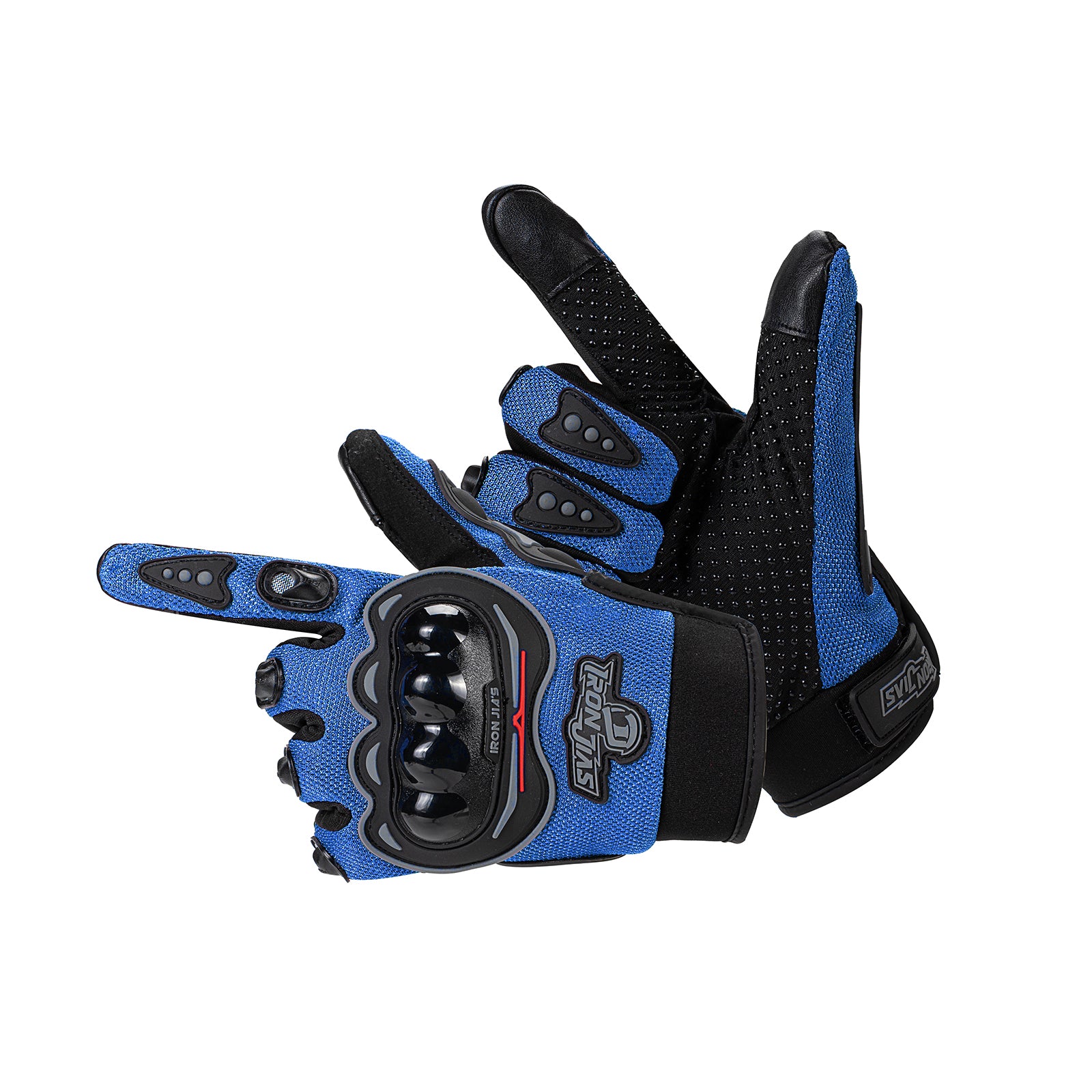 IRON JIAS Guantes de motos motocicleta para carreras todo terreno, guantes de moto para pantallas táctiles resistentes a caídas