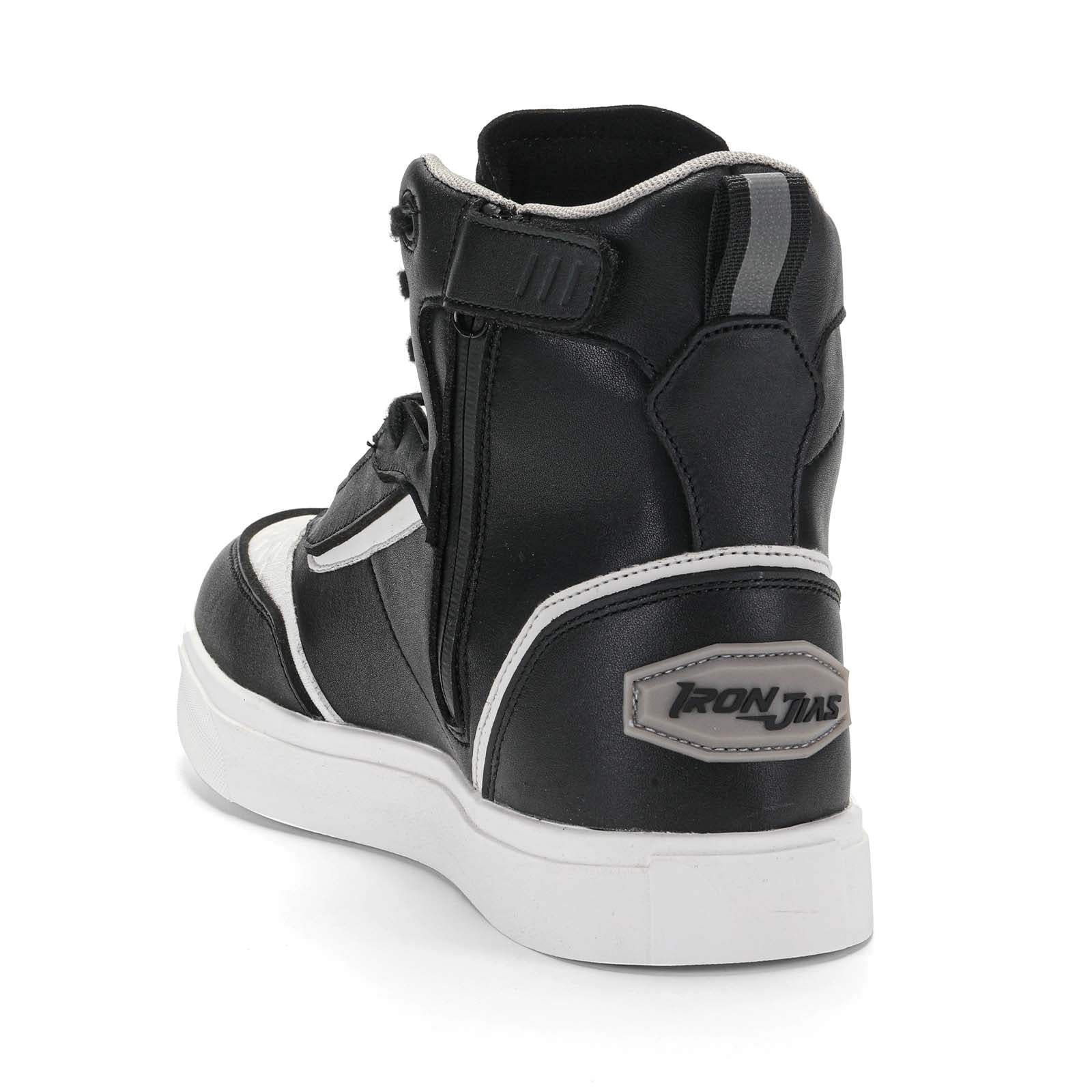 Black Casual Waterproof Motorcycle RIding Boots