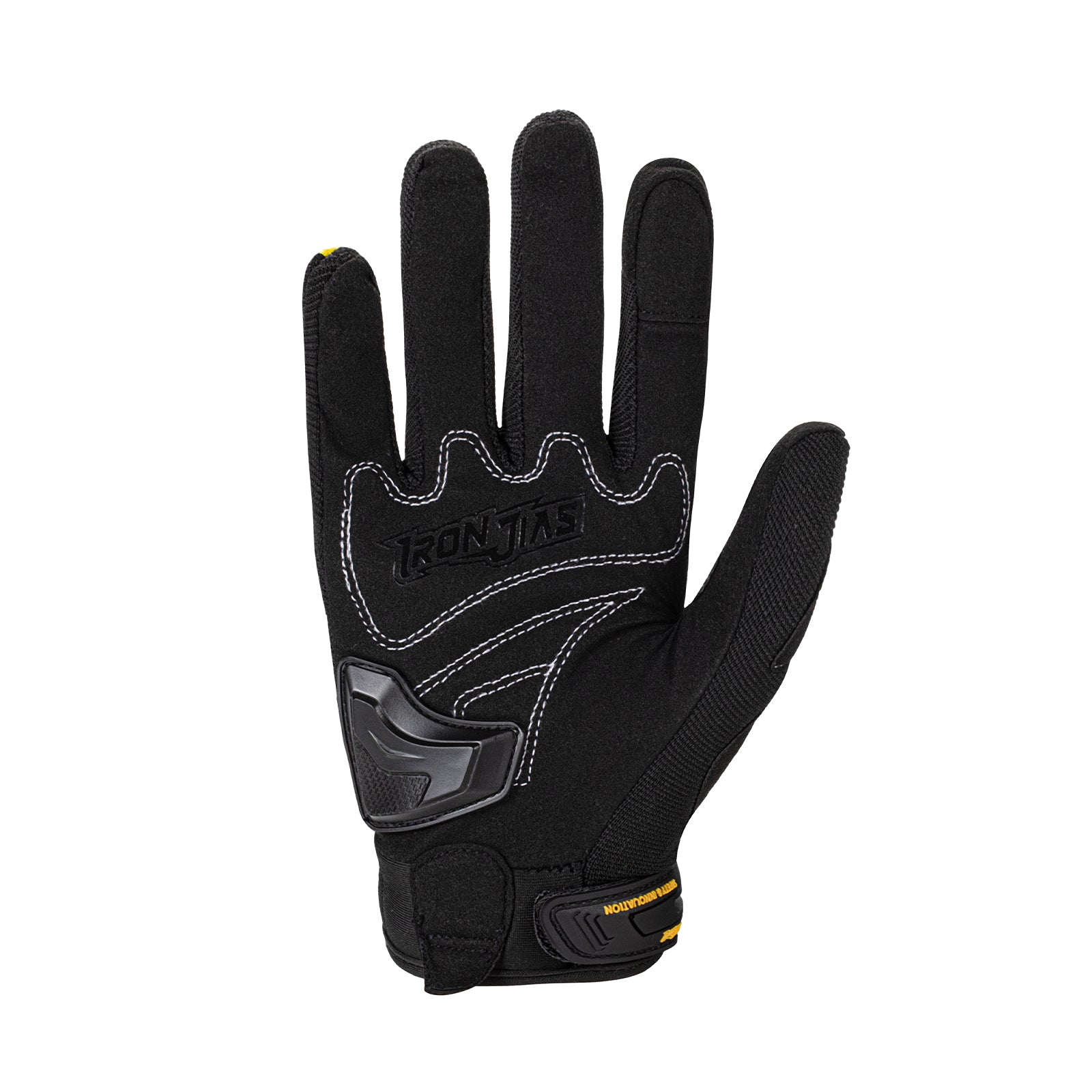 IRON JIAS Guanti da moto per guanti da touch screen per uomo donna, traspiranti, da corsa fuoristrada, guanti da moto, protezioni per le dita, guanti da guida