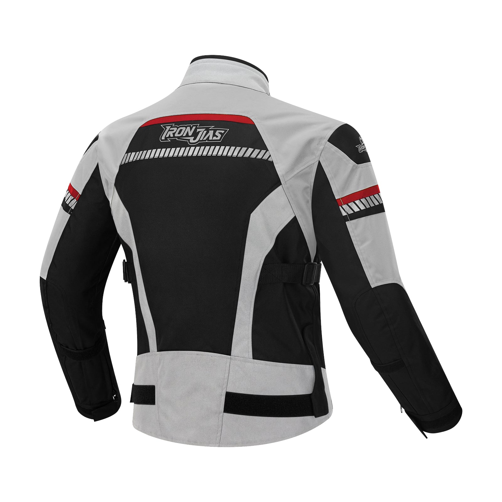 Grey Protective Motorcycle Jacket