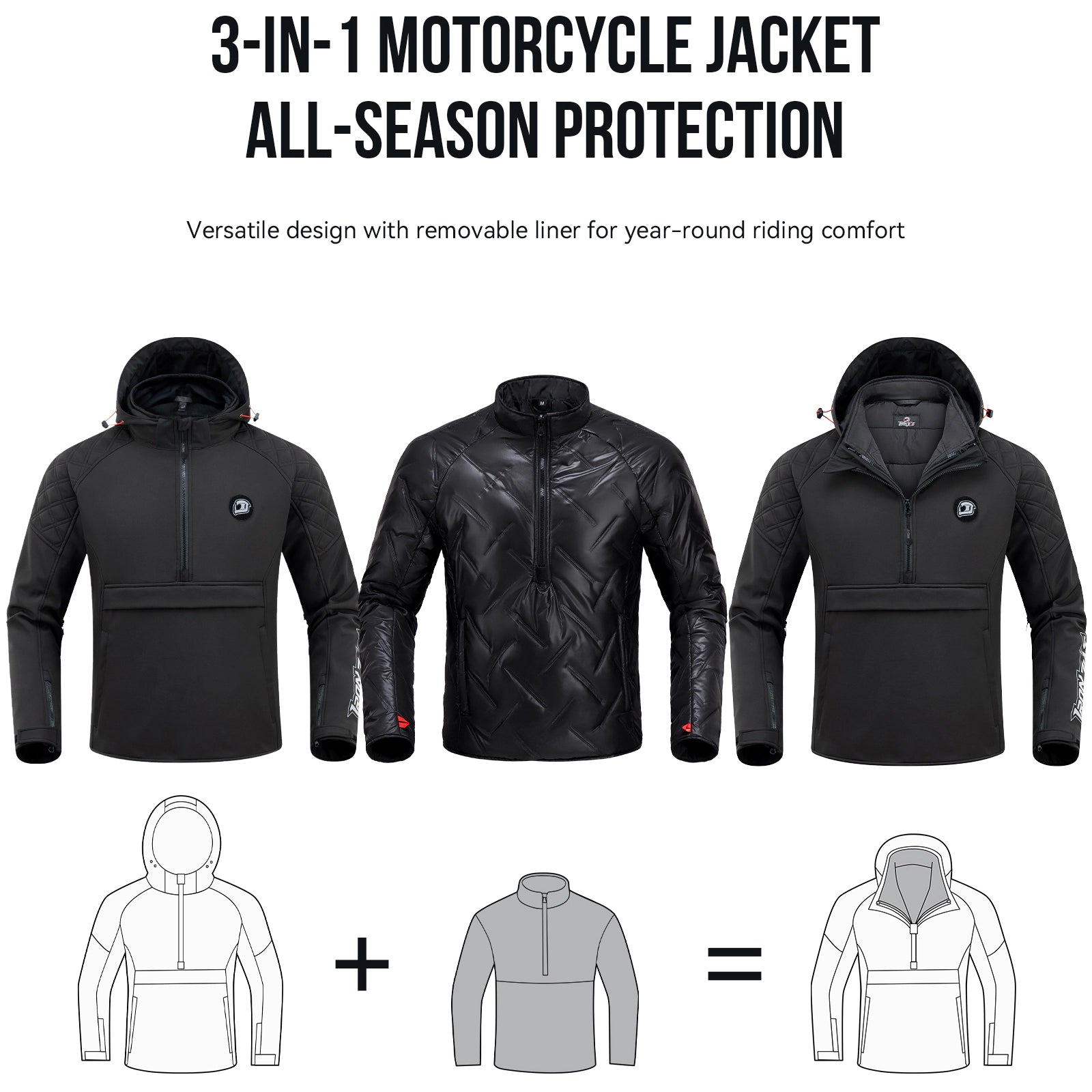 CE Protective Leisure Motorcycle Jacket | JK006