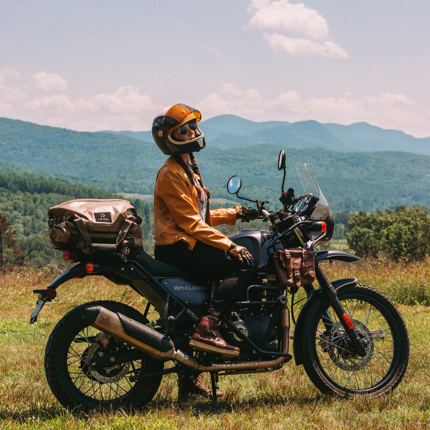 motorcycle travel bag for adventure